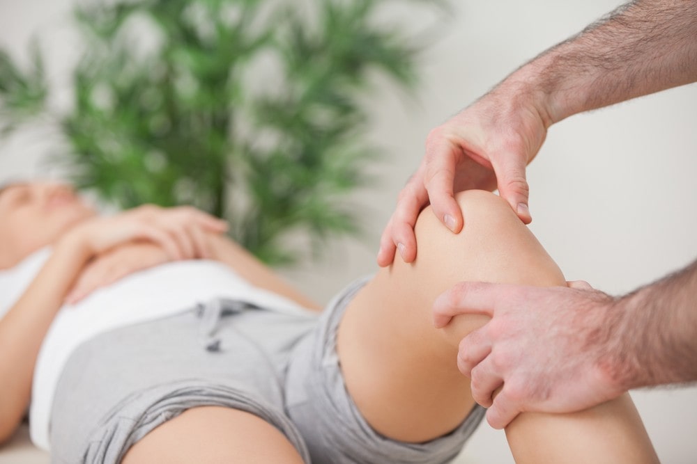 A Person doing Tissue Therapy